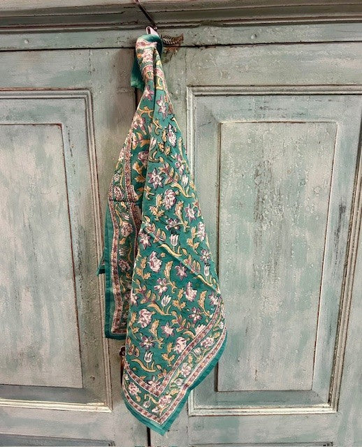 Ville Franche lite skjerf jade green