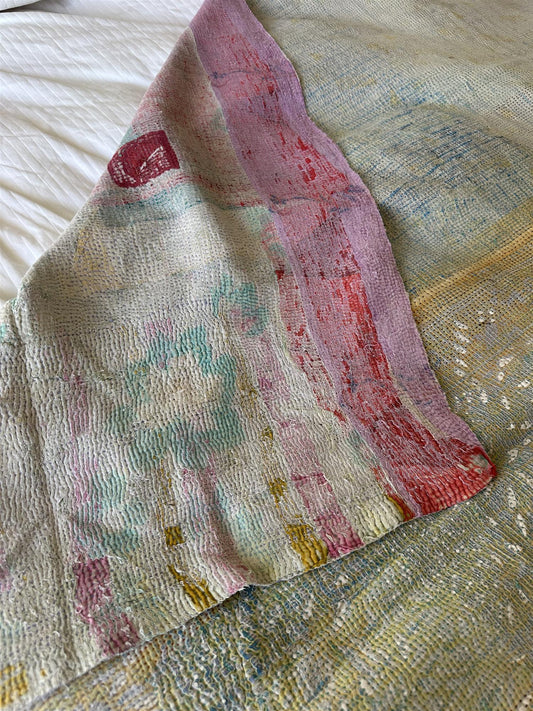 Teppe vintage kantha #106