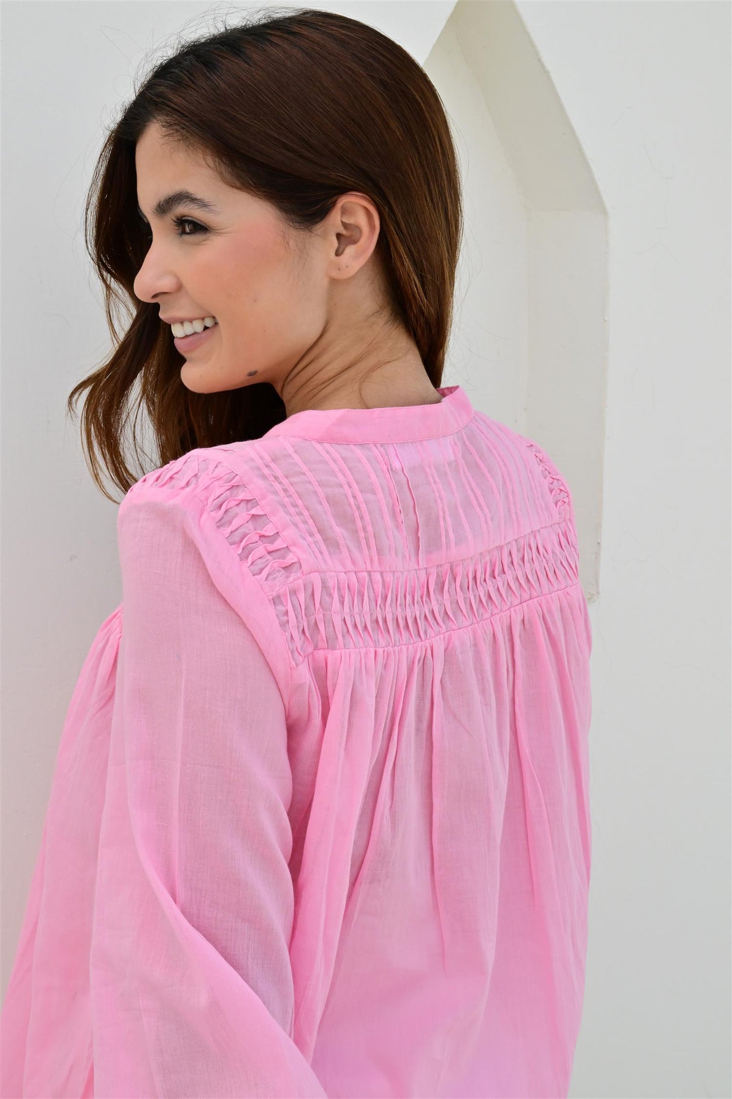 Provence bluse rosy