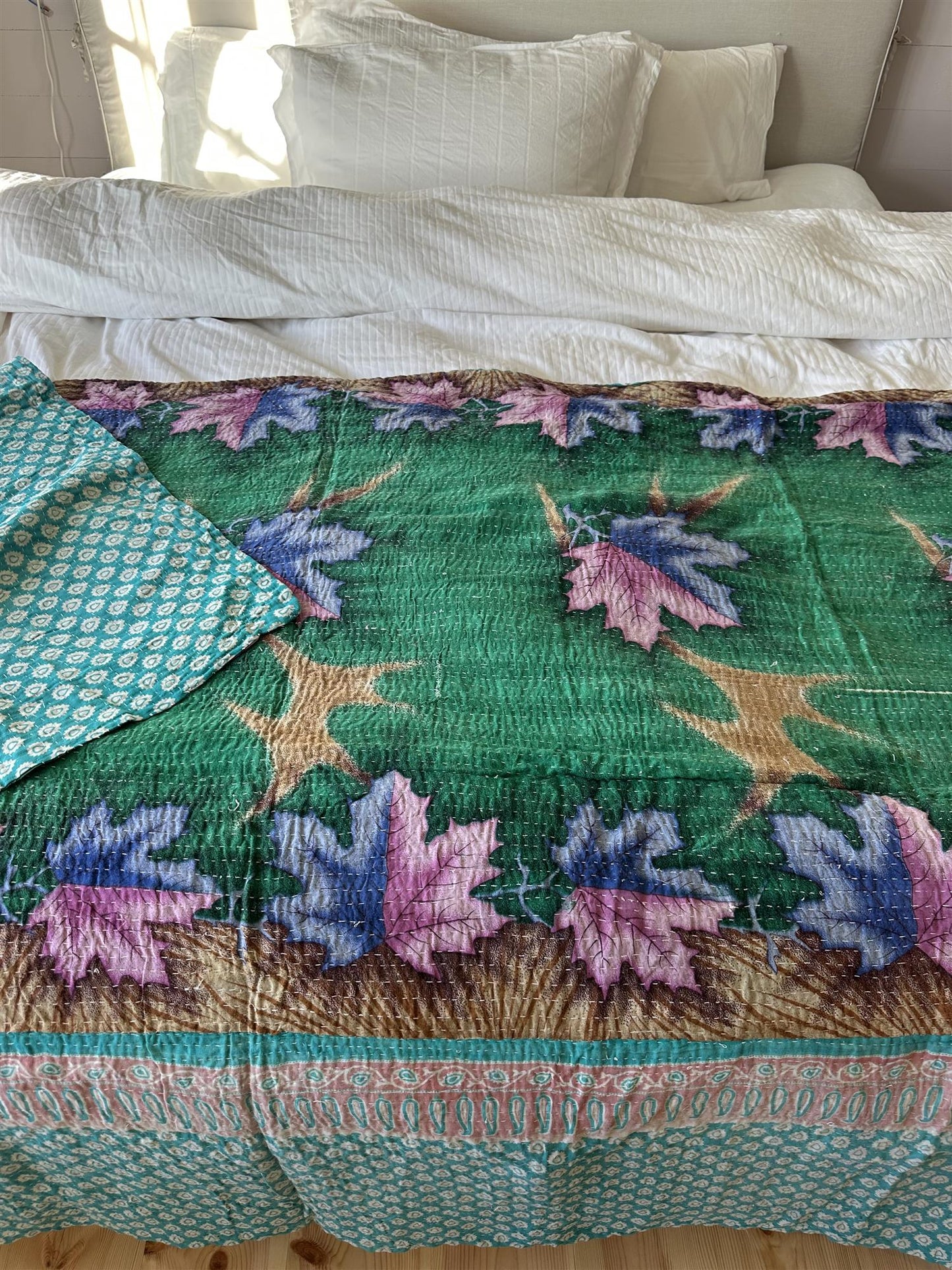 Teppe vintage kantha #107
