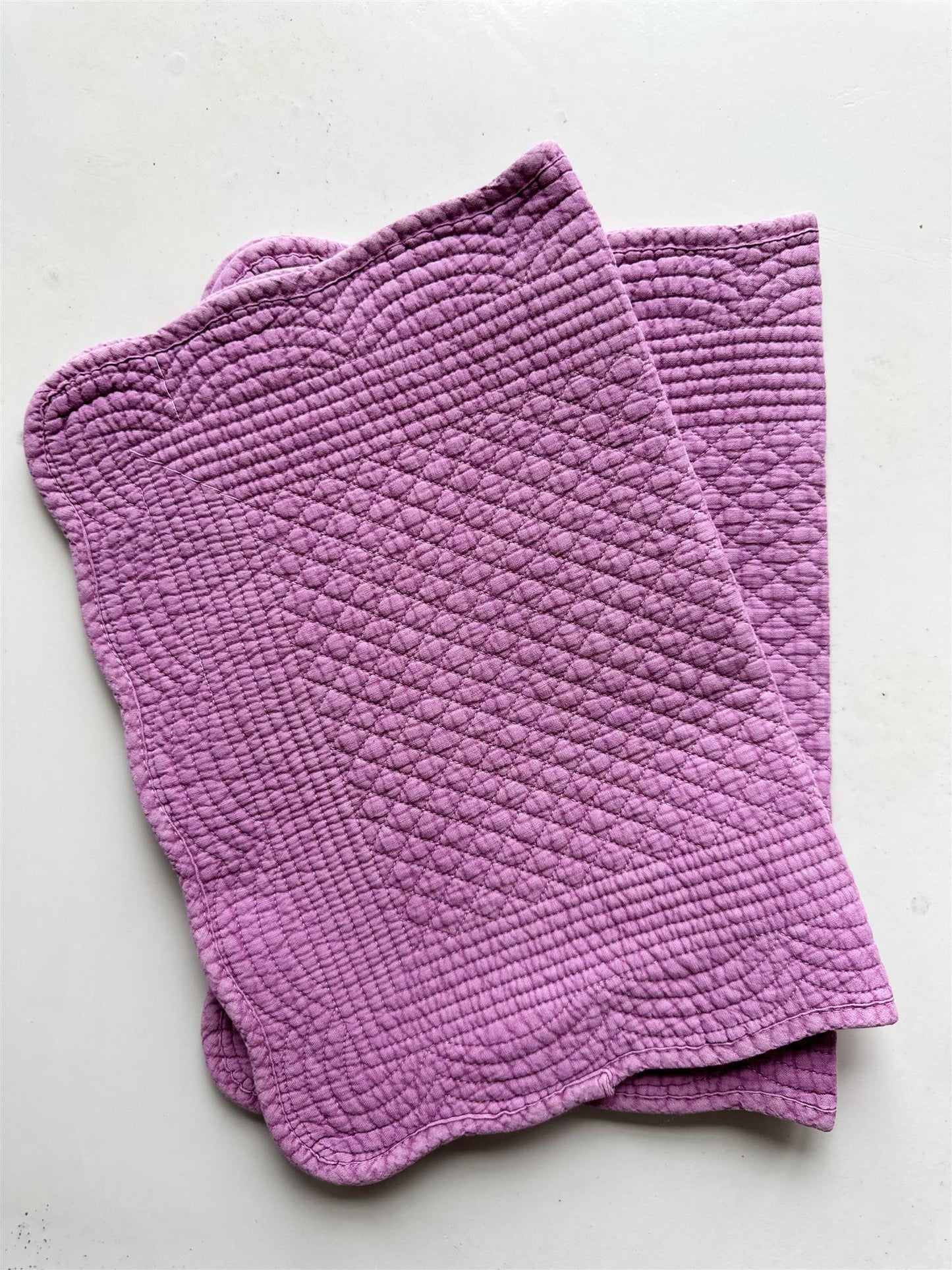 Spisebrikke avlang bomull 35x50 cm Sweet lilac