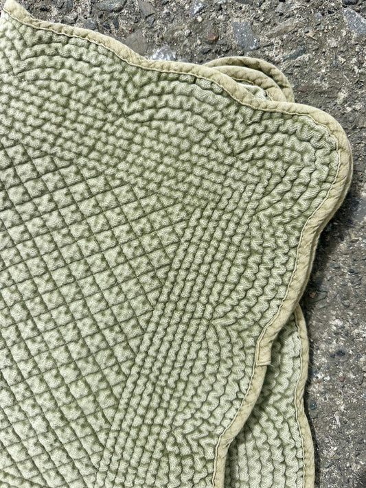 Spisebrikke velur 35x50 cm Olivo