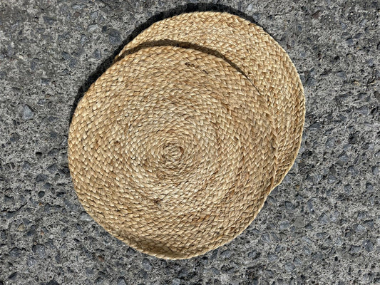 Spisebrikke rund jute