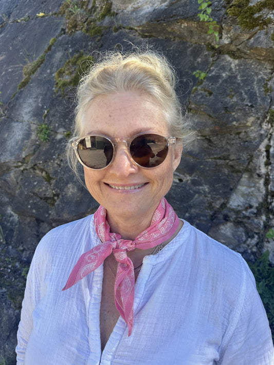 Arles lite skjerf rosy
