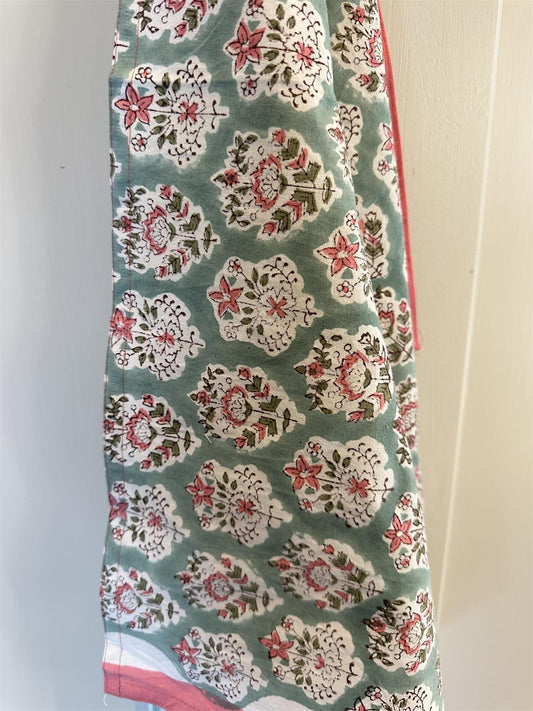 Kjøkkenhåndkle starfish blokkprint
