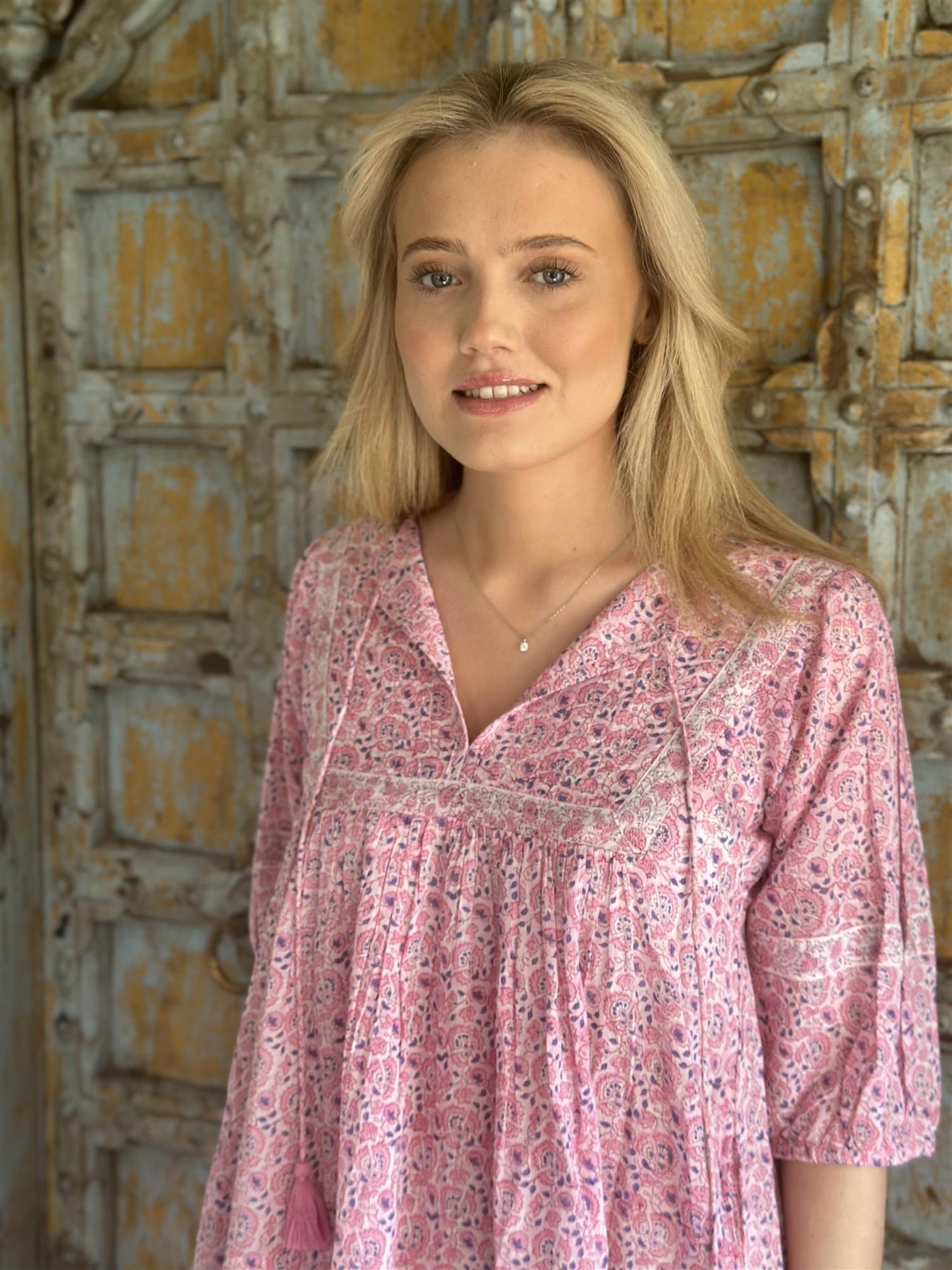 Lucia smekkekjole pink