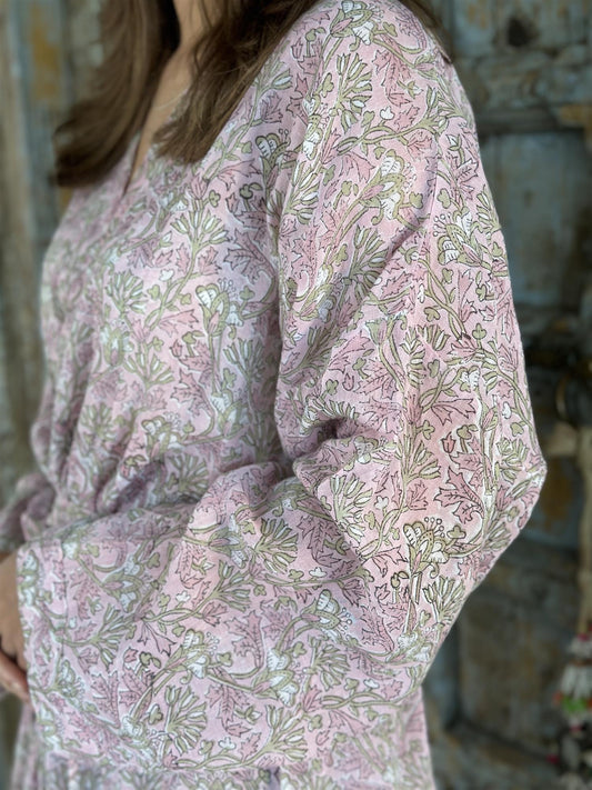 Nathalie kimono pink