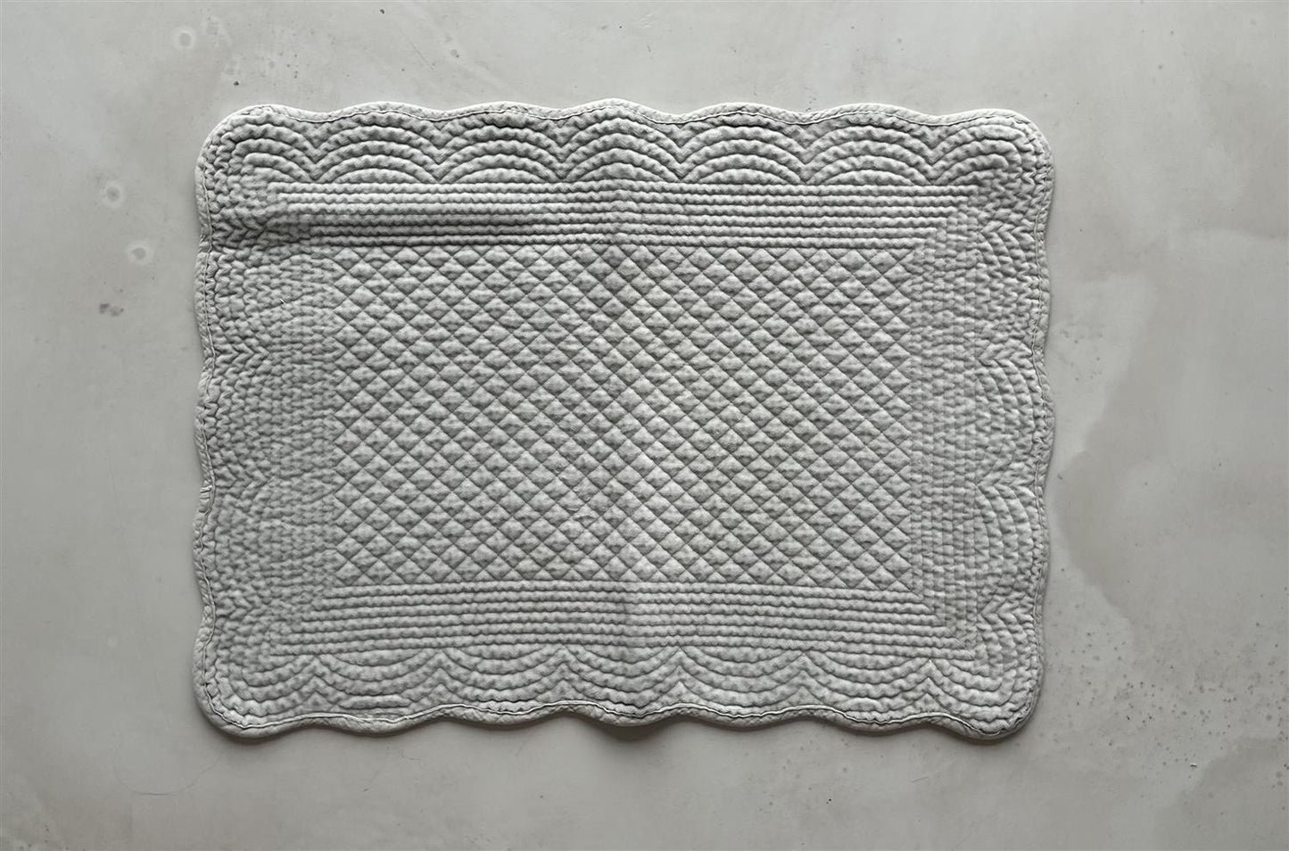 Spisebrikke avlang velur 35x50 cm Little Boy Blue