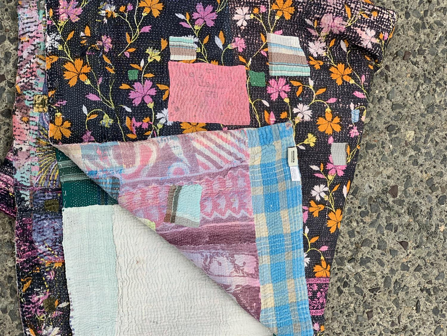 Teppe vintage kantha Nr 54