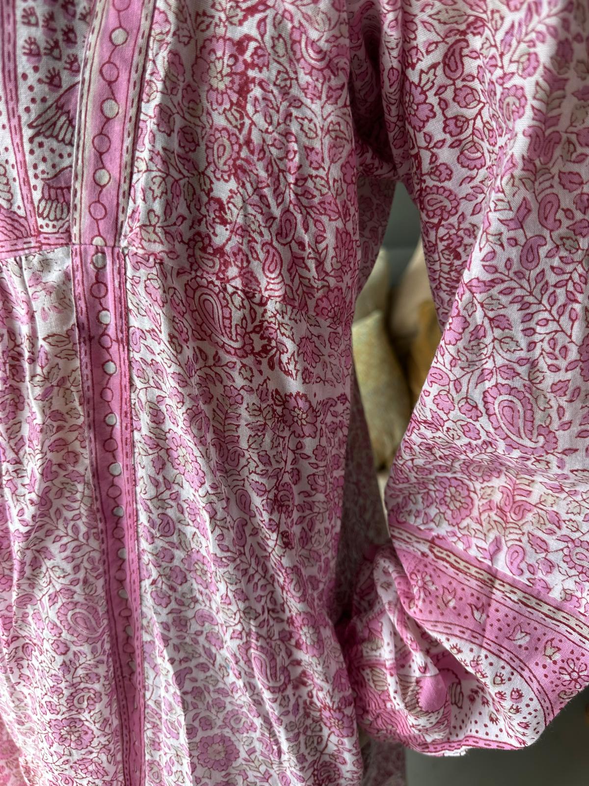 Pippen smekkekjole pink