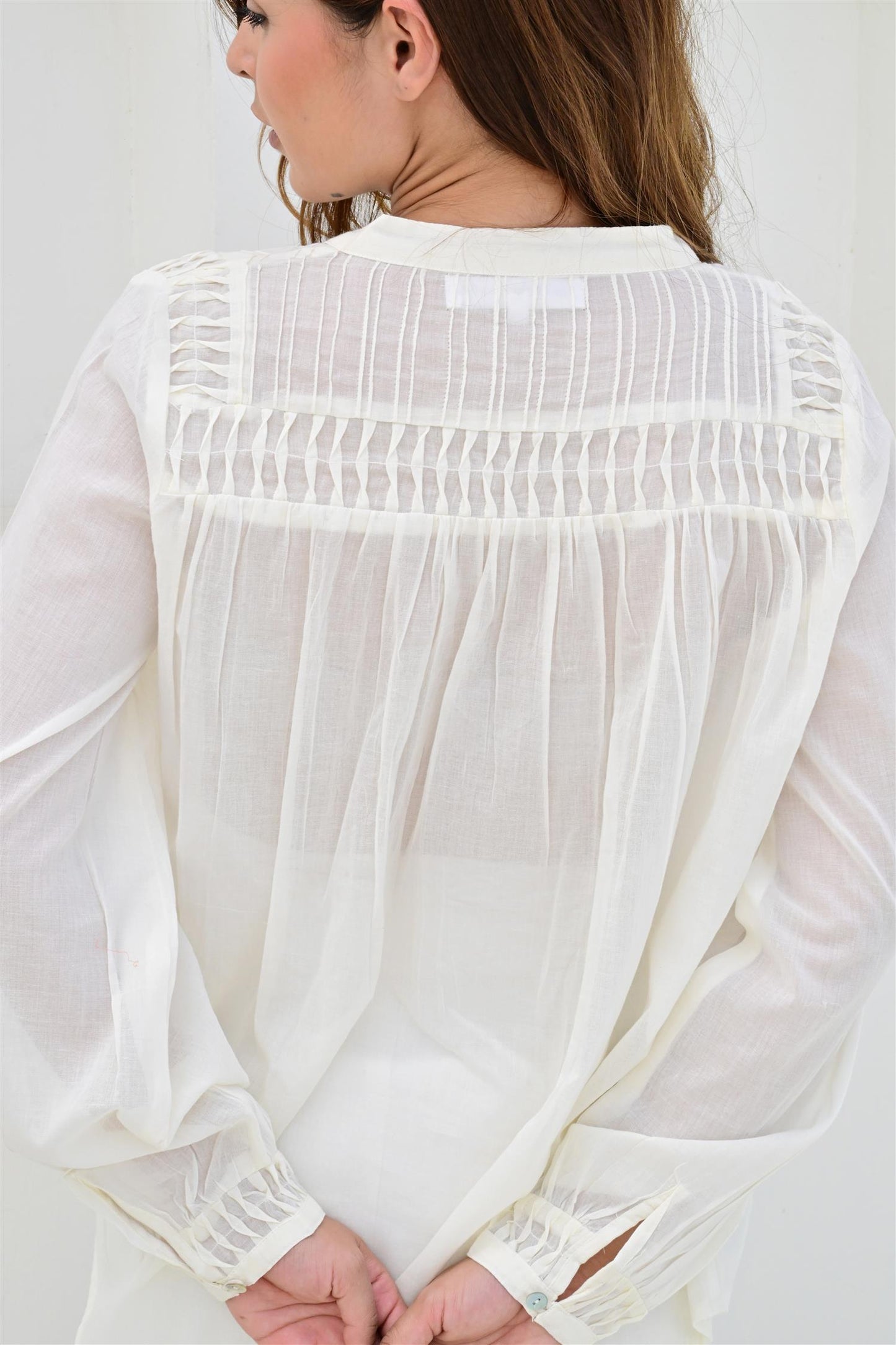 Provence bluse natural