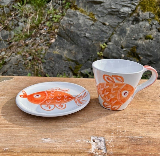Goldfish liten tallerken Ø cm