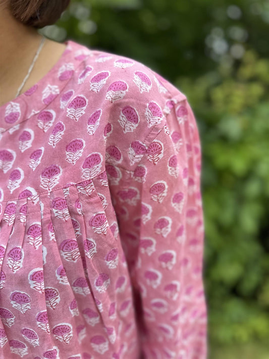 Kristin bluse pink