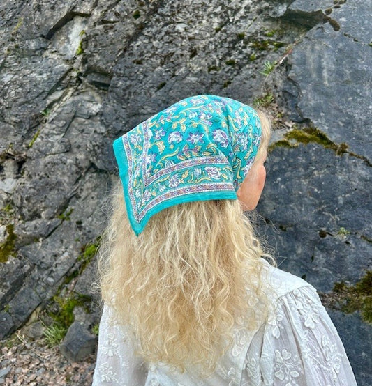 Ville Franche lite skjerf jade green