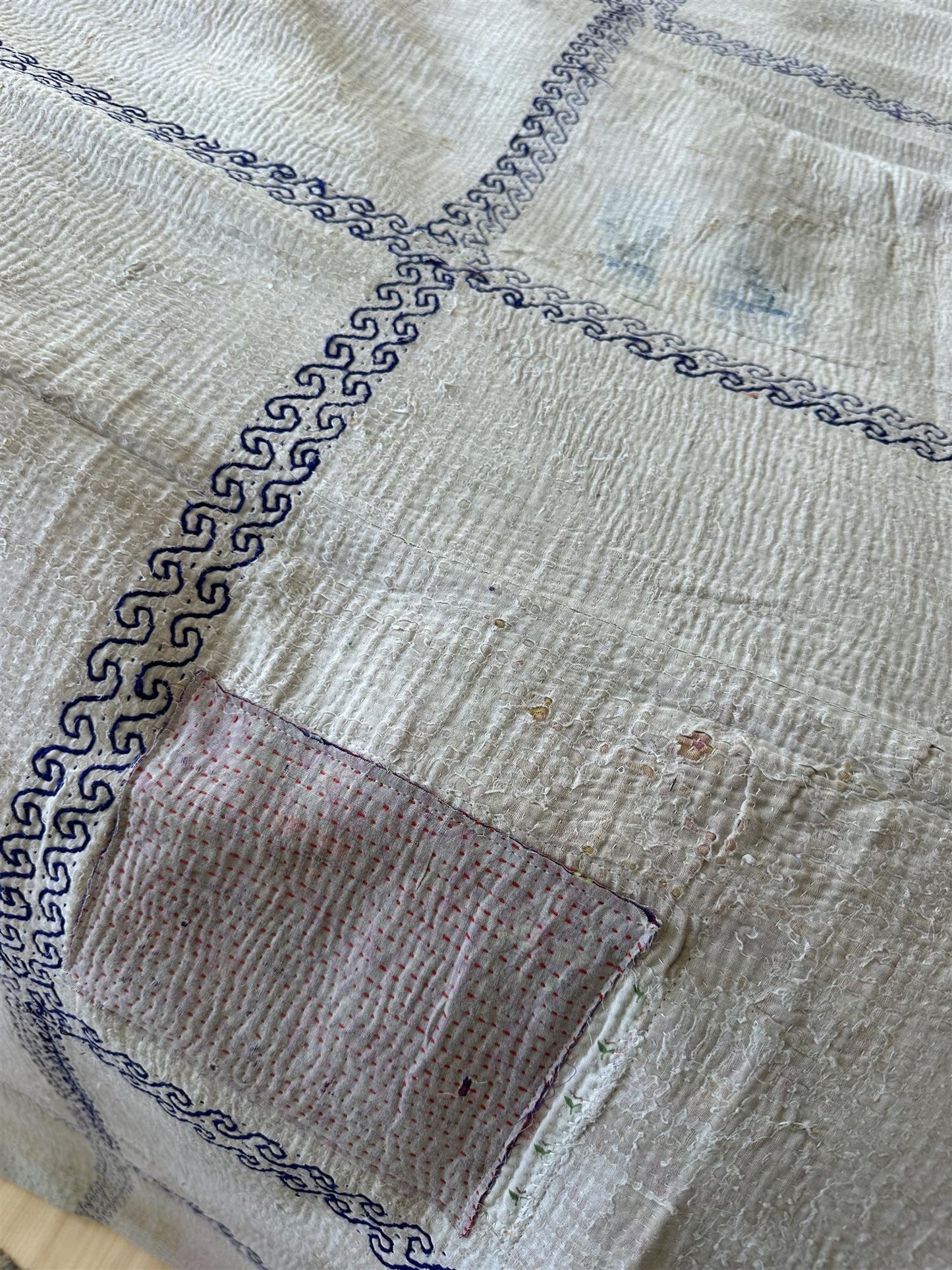 Teppe vintage kantha #108