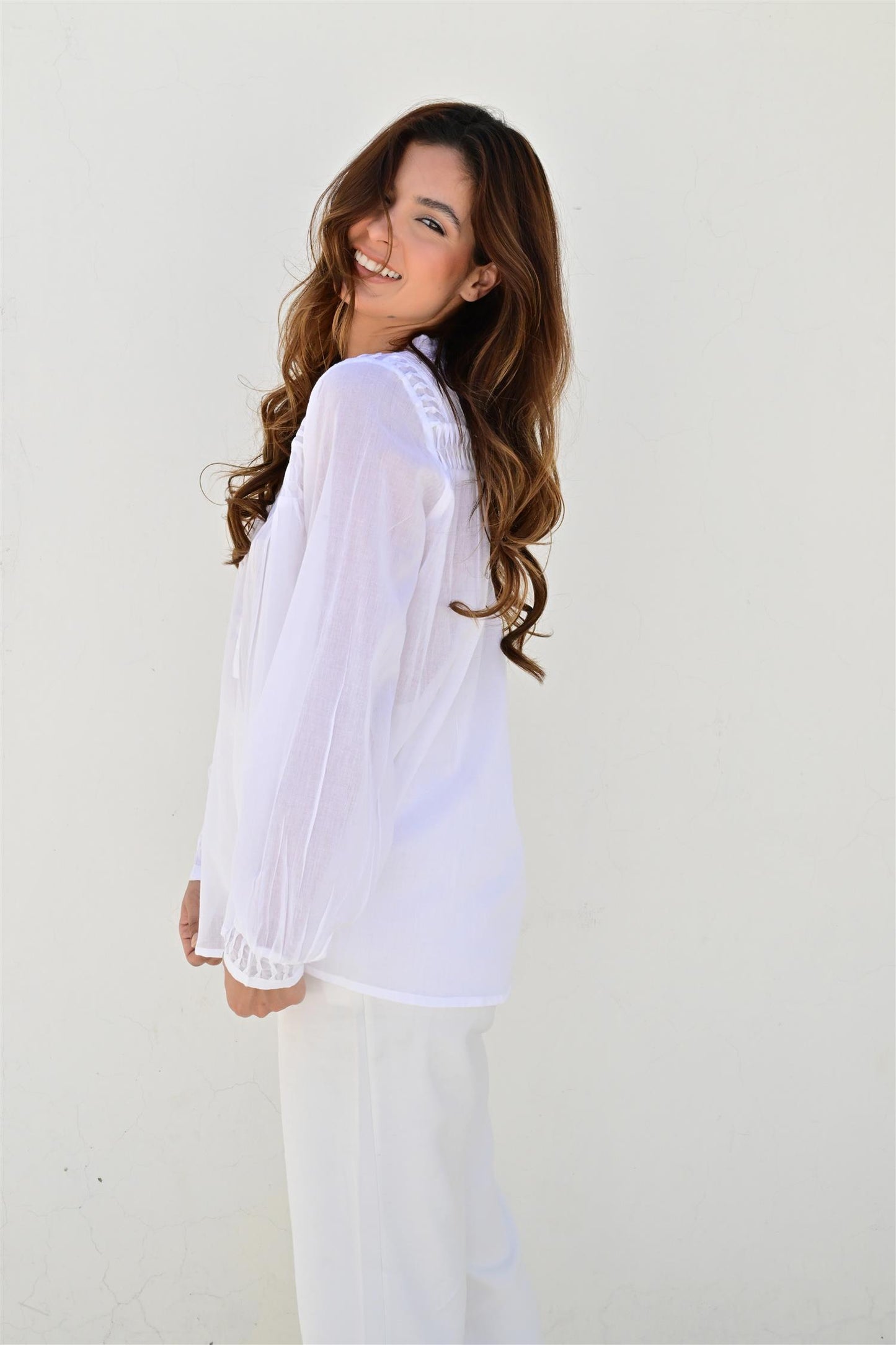 Provence bluse white