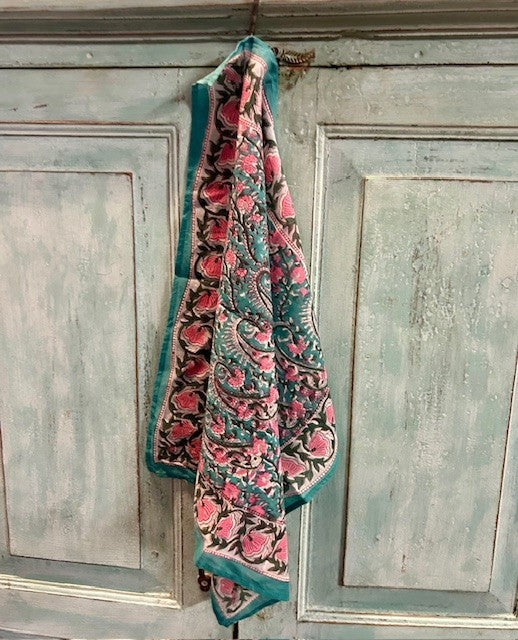 Toulouse lite skjerf teel green