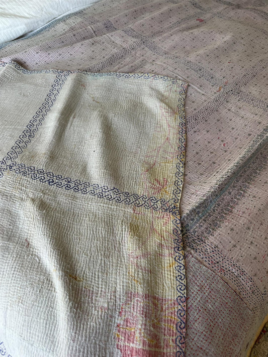 Teppe vintage kantha #108