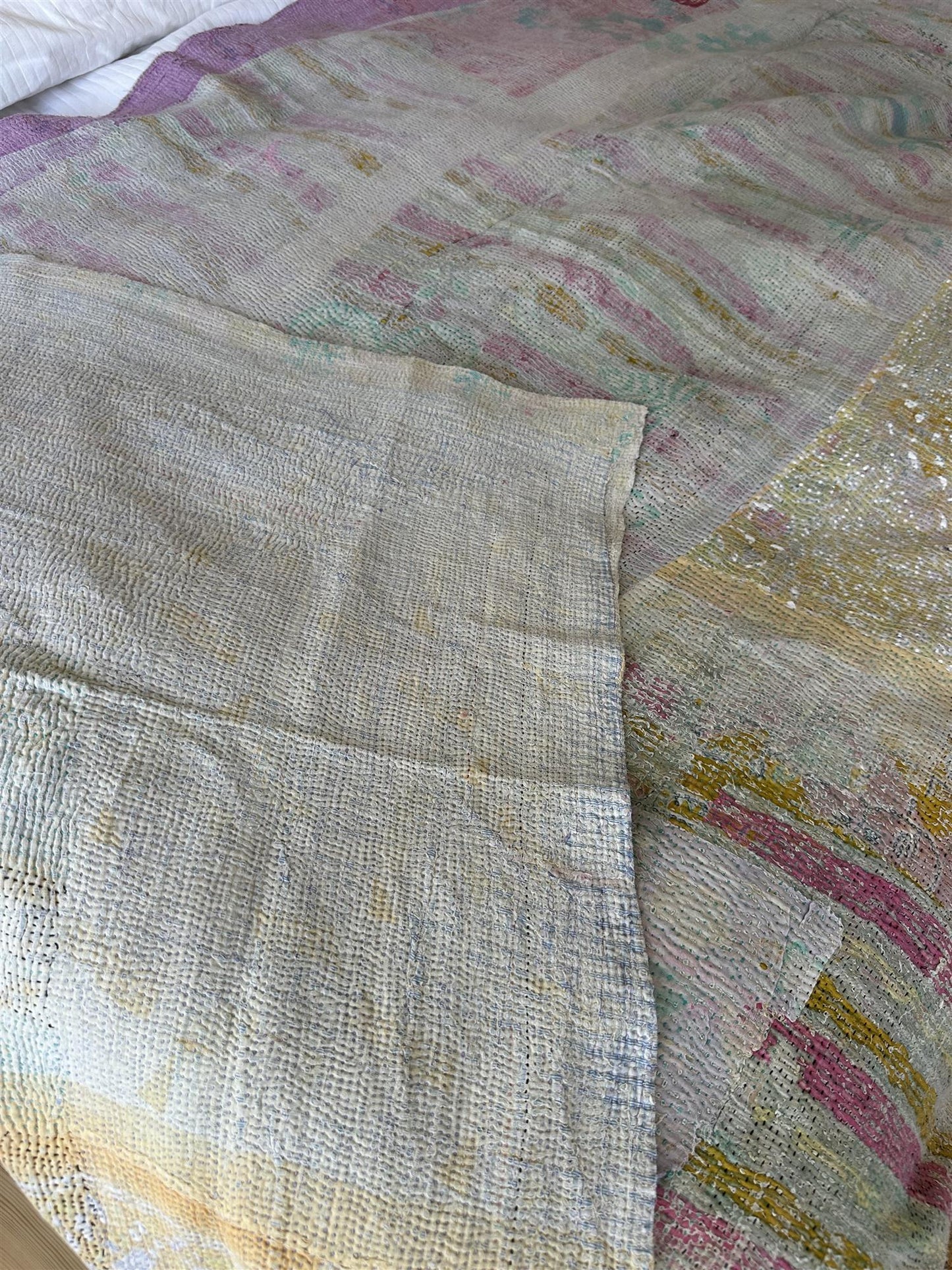 Teppe vintage kantha #106