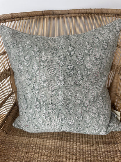 Putetrekk vintage kantha 50x50 cm Nr 111