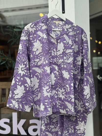 Pysjamas Colette purple