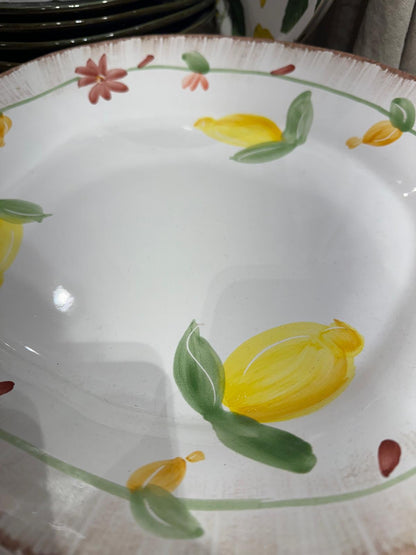 Limone ovalt serveringsfat 43 x 37 cm