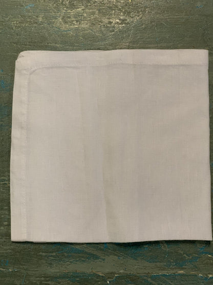 Serviett 100% lin 45x45 cm pure white