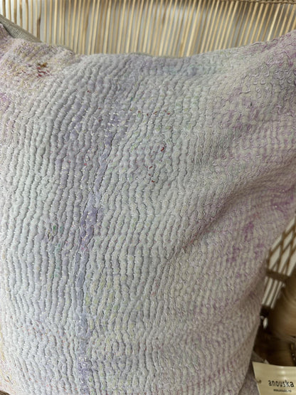 Putetrekk vintage kantha 50x50 cm Nr 109
