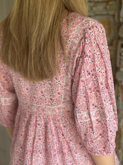Lucia smekkekjole pink