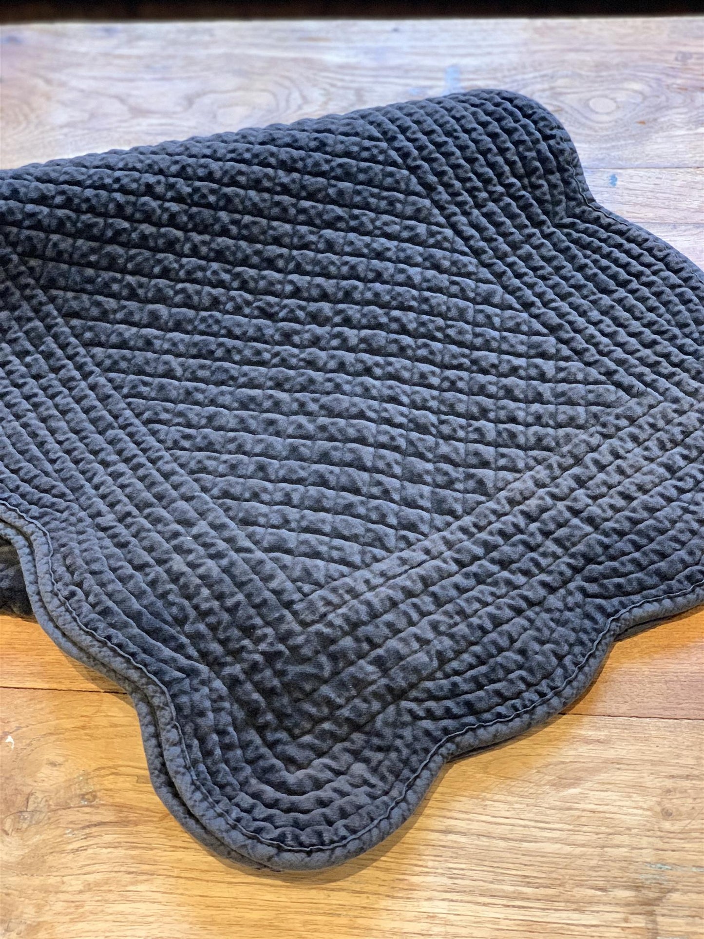 Løper velur 35x120 cm black