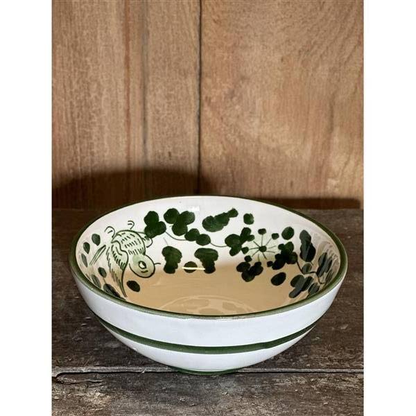 Arabesco bolle Ø: 14 cm grønn