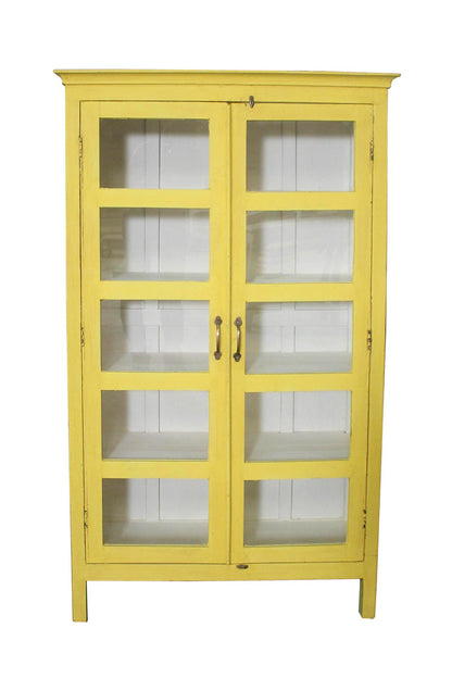 Skap med glass nr 22