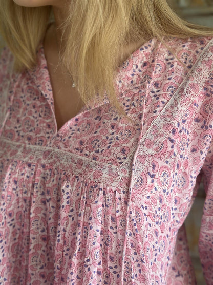 Lucia smekkekjole pink