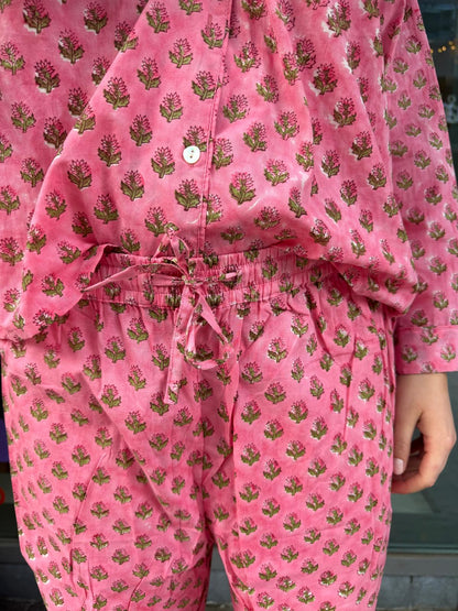 Pysjamas Clementine pink