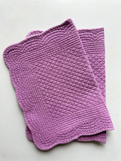 Spisebrikke avlang bomull 35x50 cm Sweet lilac