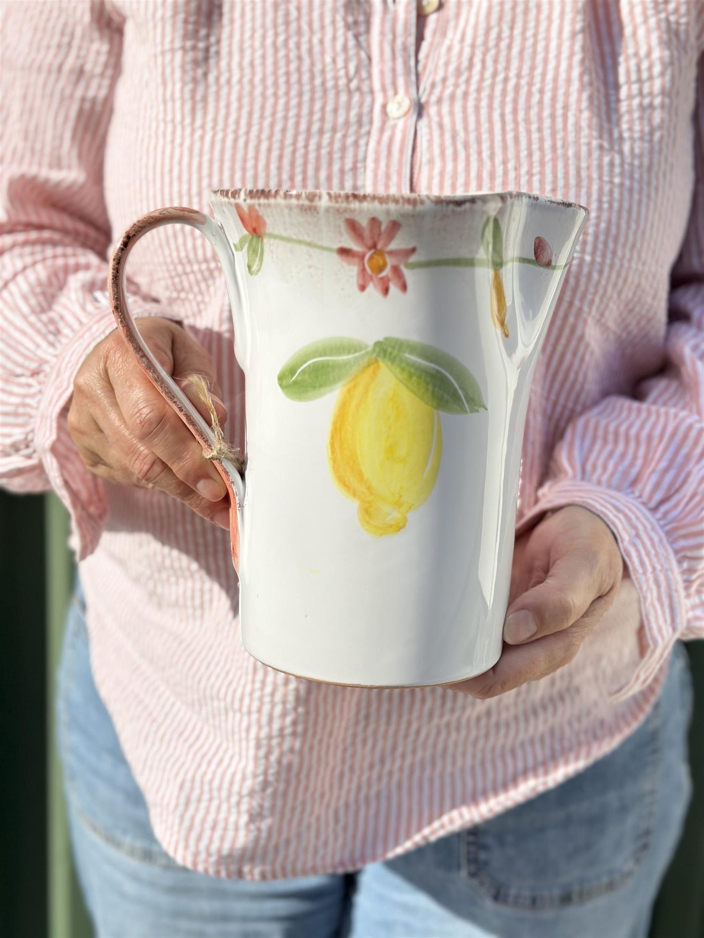 Limone mugge H 19 cm