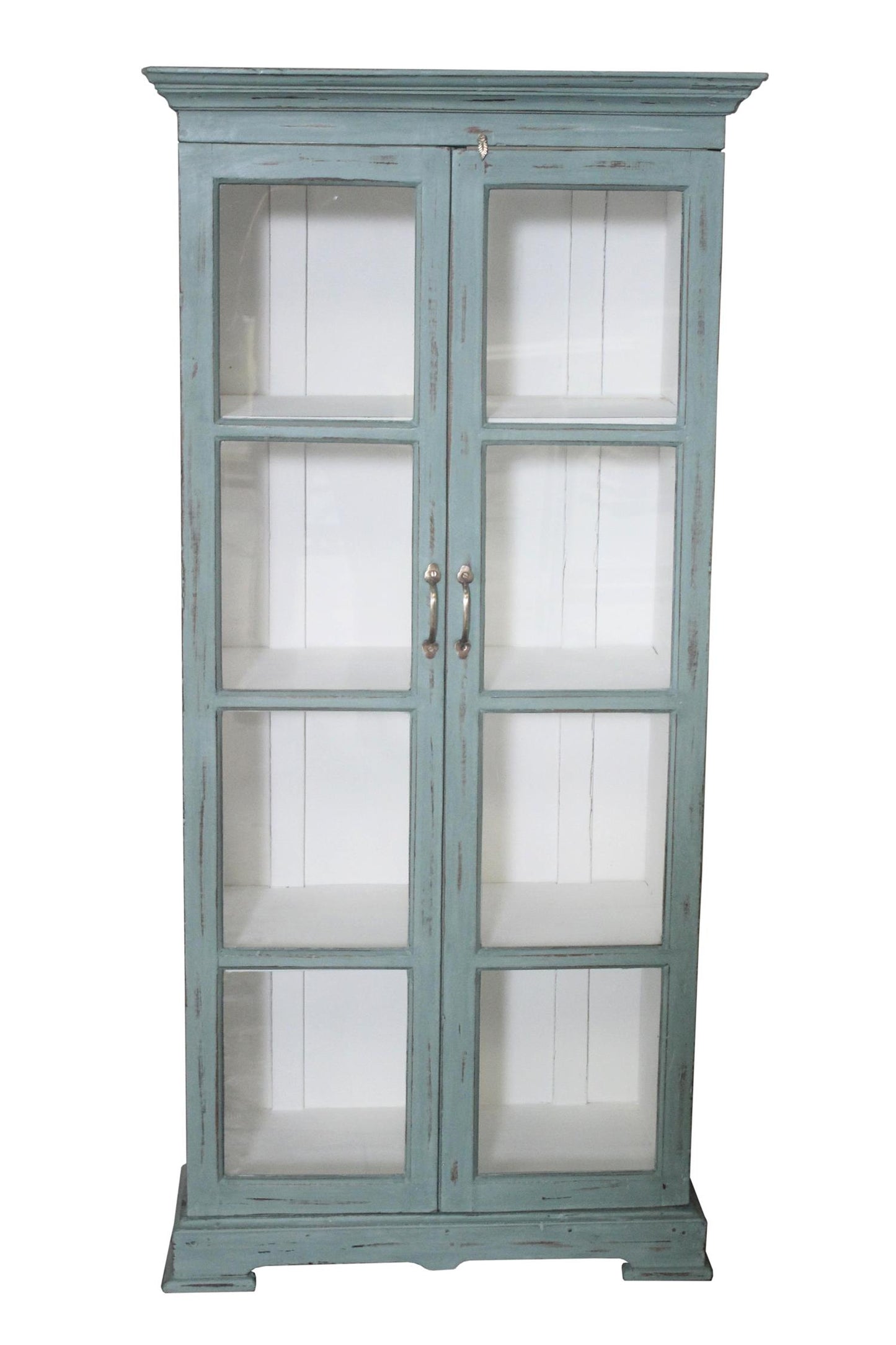 Skap med glass P35