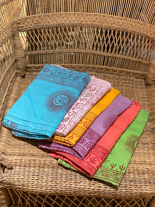 Goa Sarong 100% bomull  tangerine