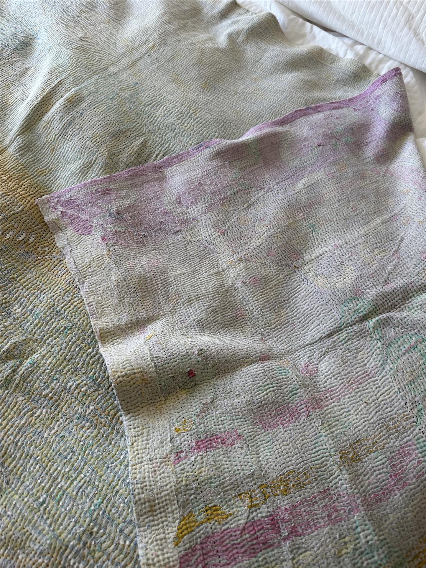 Teppe vintage kantha #106