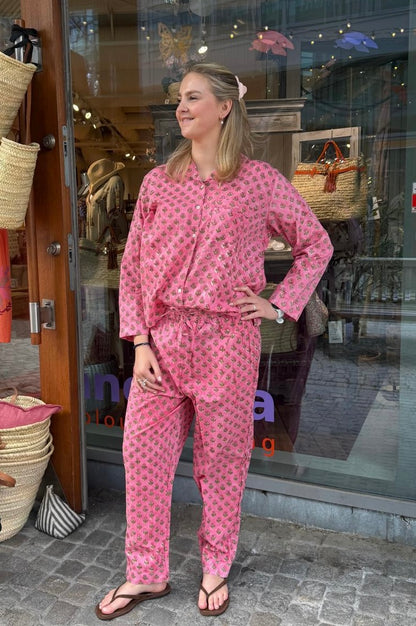 Pysjamas Clementine pink