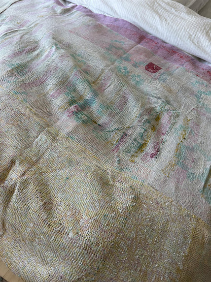 Teppe vintage kantha #106