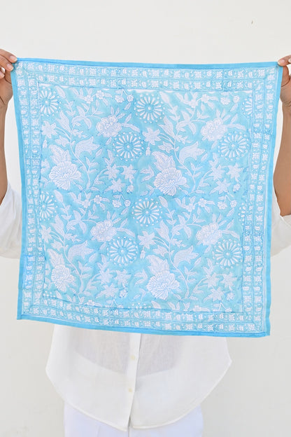 Lyon lite skjerf ocean blue