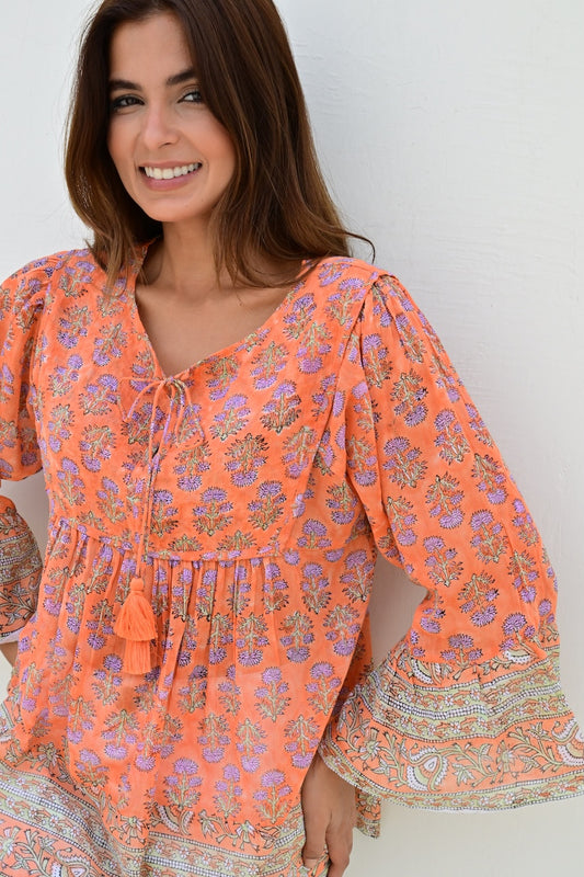 Avignon bluse orange