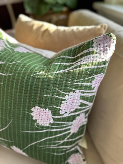 Putetrekk vintage kantha 50x50 cm Nr 91