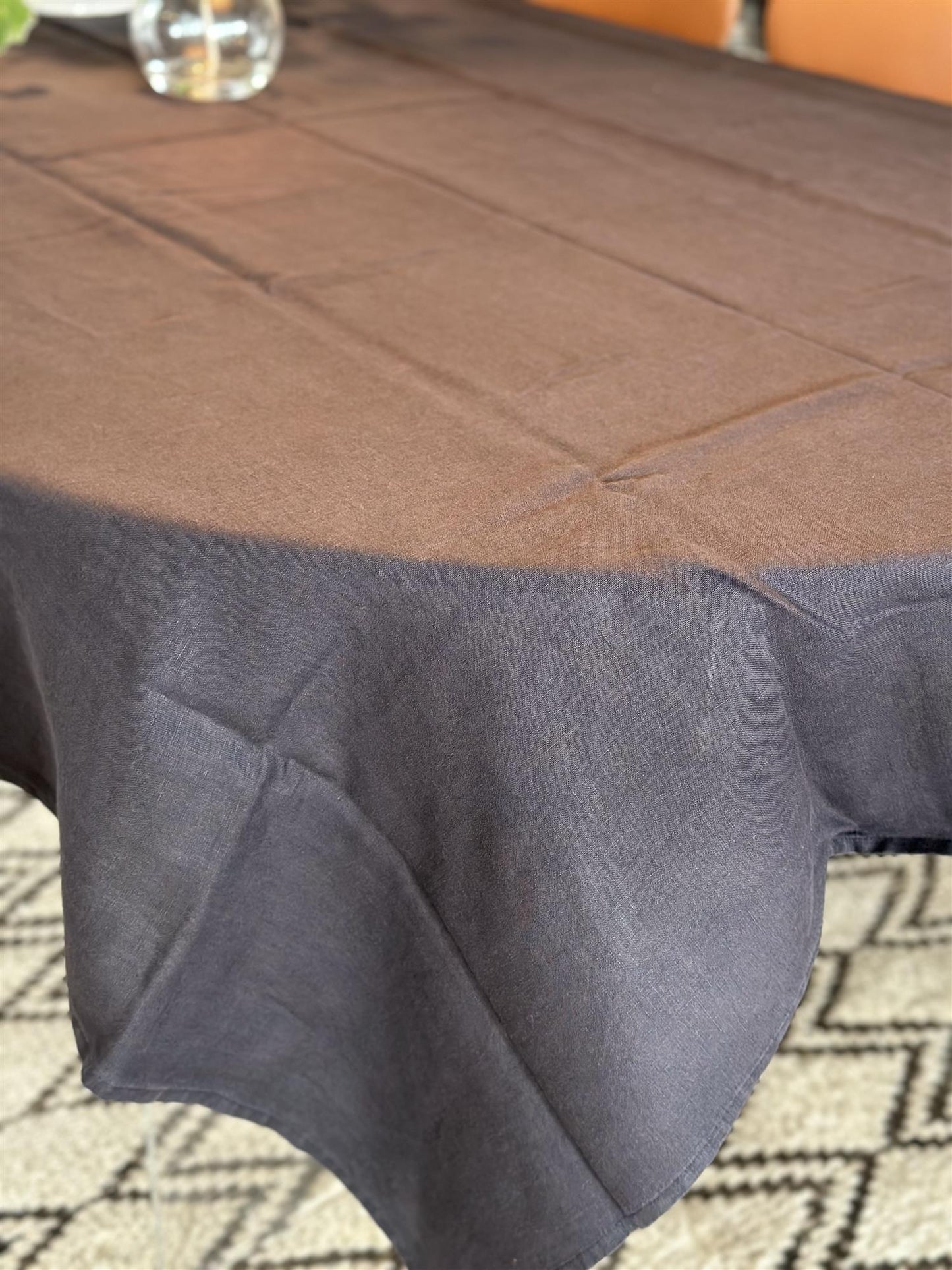 Linduk 140 x 350 cm black