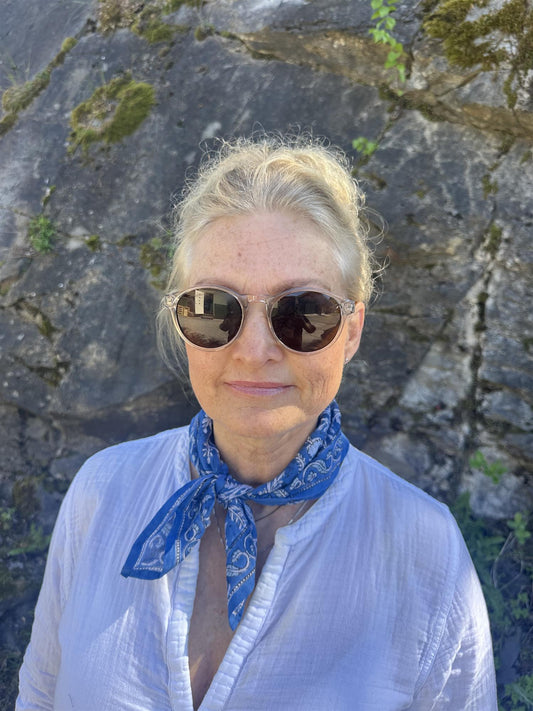 Bandol lite skjerf blue
