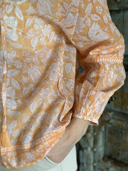 Eden bluse mandarin