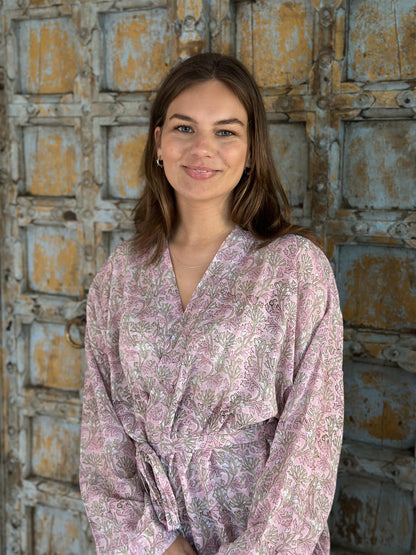 Nathalie kimono pink