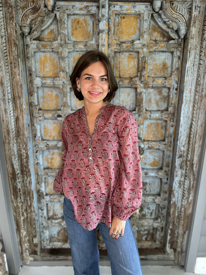 Malmø bluse nostaligia rose