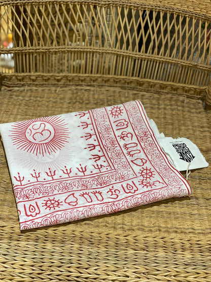 Goa Sarong 100% bomull  white